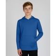 thumbnail image 3 of Real Essentials 3 Pack: Boys Hoodies – Youth Mesh Long Sleeve Sweatshirts with Pocket for Kids & Teens, 3 of 7