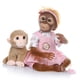 thumbnail image 2 of Orangután bebé bebé ZIYIUI Reborn Doll con forma de mono realista, 52 cm, 2 of 7