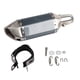 thumbnail image 2 of Punta de escape de motocicleta tubo de escape de motocicleta universal de 310 mm para scooters de motos de calle para tubo de 38-51 mm/15-20 pulgadas ANGGREK Otros, 2 of 8