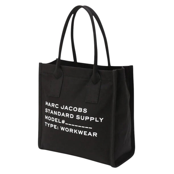 Marc Jacobs Canvas Standard Supply Large Tote Bag Black