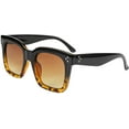 thumbnail image 1 of FEISEDY Lunettes de Soleil Papillon Vintage pour Femmes Designer Luxe Carrées Dégradé Lunettes de Soleil B2486, 1 of 6