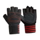 thumbnail image 5 of 2 guantes de entrenamiento resistentes al desgaste, antideslizantes, con pesas. L Rojo, 5 of 9
