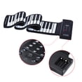 thumbnail image 4 of Teclado MIDI electrónico de piano enrollable de 61 teclas de silicona portátil, 4 of 8