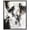 Black Frame, variant on Duality Flux Canvas Modern Boho by Art Remedy, Silver Frame, 36" x 45"