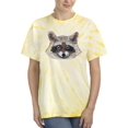 thumbnail image 1 of Watercolor Raccoon Face Tie Dye Cyclone Women -Image by Shutterstock, Female Small, 1 of 3