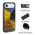 thumbnail image 2 of WIRESTER Shockproof Soft Rubber Cover Case for Apple iPhone 17 Air 6.6" 2025, Cafe Terrace At Night Van Gogh, 2 of 5