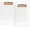 Rose Gold, variant on 2 Pack Clear Acrylic Office Clipboard A4 Letter Size 8.6" x 12.2" (Gold)