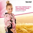 thumbnail image 6 of TrailCrest Little Girl’s Full Zip up Pink Camo Hoodie Sweatshirt Jacket, Large, 6 of 8