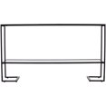 thumbnail image 3 of SEI Furniture Horten Glass Console Table in Black, 3 of 8