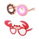 thumbnail image 1 of 2x Gafas de Sol Divertidas Traje Accesorios Fotos Adultos Niños Novedad Fiesta Obras de Arte Material Decorativo Sunnimix Trajes de gafas de sol de novedad, 1 of 8