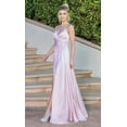 thumbnail image 1 of Vestidos de dama de honor con cuello en V y tirantes finos, vestidos de noche sin espalda sin mangas divididos, vestidos de baile hasta el suelo con bolsillos, 1 of 5
