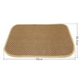 thumbnail image 2 of Flmtop Lit pour Chat et Chien, Tapis de Couchage Rafraîchissant d'Été, Coussin Confortable en Paille et Bambou, 2 of 9