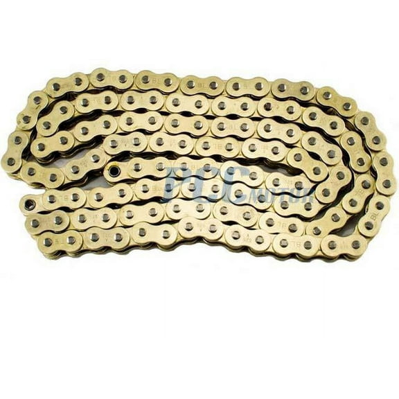 525 525V Gold O-Ring Chain 122 Links Motorcycle Bike CH19