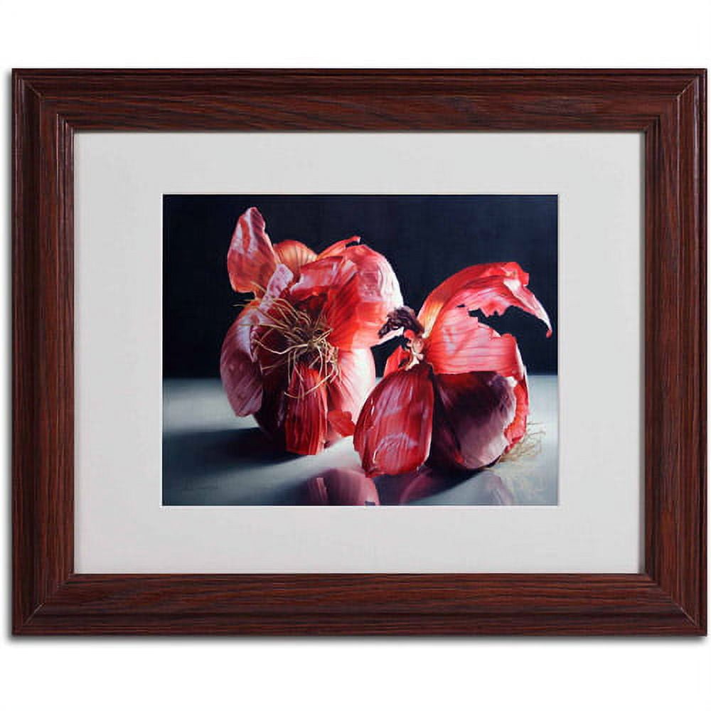 Trademark Fine Art "Beauty So Deep It Makes You" Framed Canvas Art by Cecile Baird