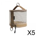thumbnail image 1 of Portarrollos de papel higiénico,Soporte de papel higiénico portátil para exteriores Camping,Portarrollos de papel para colgar cubierta de rollo de pañuelos,Soporte para almacenamiento de, 1 of 10