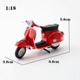 thumbnail image 6 of Caipo 1976 Vespa 200 Rally YZF-R1 Jimny 4.5 Inch Pull back Toys Car Model, 6 of 10