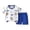 Multicolor B, variant on Tranfacy Toddler Boys and Girls 2-10 Years Summer Outfit Sleeve Round Neck Blouses and Shirts Set Floral Print Round Neck Short Sleeve top Elastic Waist Shorts Daily Wear