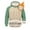 Mint Green, variant on CharmCyan Fleece Lined Hooded Sweatshirt for Men and Women Warm Pullover Hoodie with Thermal Insulation Kangaroo Pocket Drawstring Hood Black L