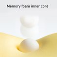 thumbnail image 3 of Almohada de espuma viscoelástica para rodillas, almohada de elevación de Piernas con forma de medio cilindro, fonda extraybles de salporte, almohada ergonómica para pierna para, 3 of 7