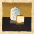 thumbnail image 2 of Andrea Laliberte 20x20 White Modern Wood Framed Wall Art Titled - Cheeses II, 2 of 5