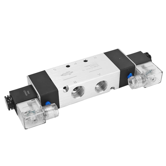Electrovanne Pneumatique à Trois Positions Électrovanne à Cinq Voies Électrovanne Pneumatique Électrovanne de Commande