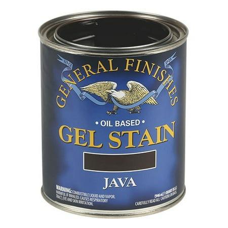 General Finishes, Gel Stain, Oil Based, Java, (Best Oil Finish For Pine)