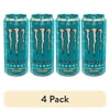 (4 pack) Monster Ultra Fiesta Mango, Sugar Free Energy Drink, 16 fl oz Single Aluminum Can