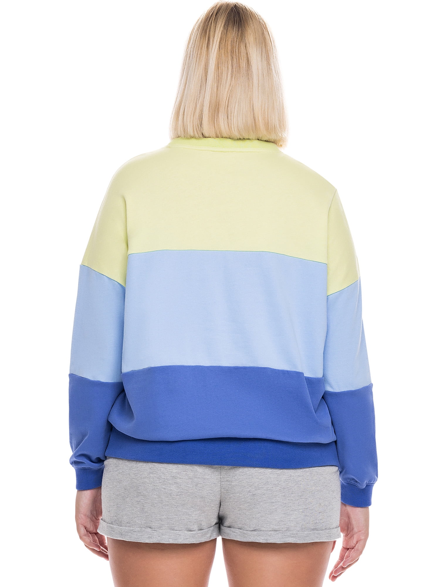 kindly Yours Colorblock Pullover Lounge Sweatshirt (Women's)