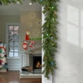 thumbnail image 2 of National Tree Company Pre-Lit Artificial Christmas Garland, Green, Norwood Fir, Multicolor Lights, Plug In, Christmas Collection, 9 Feet, 2 of 5