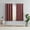 Red, variant on Eclipse Auden Traditional Grey Grommet Blackout Single Curtain Panel, 52" x 84"