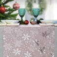 thumbnail image 5 of Christmas Snowflake Table Runner, Winter Table Runner, Christmas Runner for Table, Seasonal Christmas Winter Holiday Decor, Dining Table Decor, 5 of 6