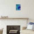 thumbnail image 3 of Stupell Industries Blue Modern Sea Life Abstract Painting Gray Framed Art Print Wall Art, 11 x 14, 3 of 9