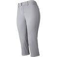 thumbnail image 5 of Evoshield Women's FX Game Low Rise Fastpitch Softball Pant Grey 2XL, 5 of 6