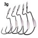 thumbnail image 2 of Pescado Metal Acero Al Carbono Púa De Pescado Ganchos De Pesca De Agua Salada Estables Y Duraderos Gancho De Pesca Forjado Portátil Para Pesca De Agua Salada De Agua Dulce Yuarrent OD010465-01, 2 of 7