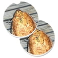thumbnail image 1 of Fish Flounder Set of 2 Cup Holder Car Coaster, 1 of 1