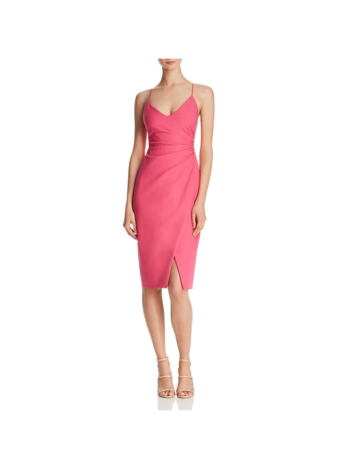 black halo bowery ruched dress