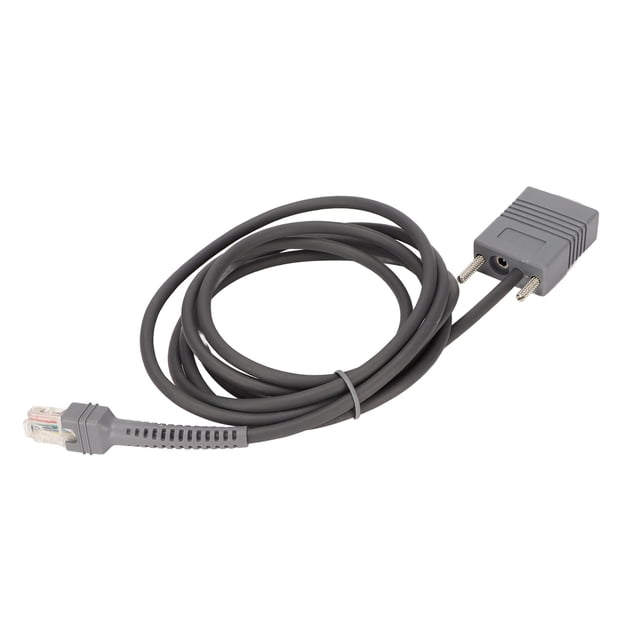 Scanner Serial Cable, Universal Professional RS232 Serial Cable Plug And Play Standard 2meter For LS1203 LS4208 LS2208AP