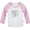 Long Pink Raglan T-shirt #A, variant on My Favorite Color is Christmas Lights Funny T shirt For Baby, Newborn Babies T-shirts, Infant Tops, 0-24M Kids Graphic Tees Clothing (Short Pink Raglan T-shirt, 0-6 Months)