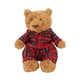 thumbnail image 2 of Jellycats Stuffed toys,Plush Bear with Red Plaid Pajamas Soft Stuffed Animal toy for Kids and Collectors, Ideal Gift for Both Children and Adults (Brown A), 2 of 6