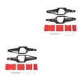 thumbnail image 4 of Vogacara Chasis de conversión Rock Crawler, estructura de Control remoto profesional, placas de marco, accesorios para coches RC para SCX24 Rojo 2piezas, 4 of 6
