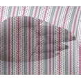 thumbnail image 4 of oneOone Viscose Chiffon Fabric Stripe|Diamond & Triangle Geometric Printed Craft Fabric BTY 42 Inch Wide, 4 of 4