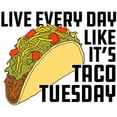 thumbnail image 2 of CafePress - Taco Tuesday - 11 oz Ceramic Mug - Novelty Coffee Tea Cup, 2 of 4