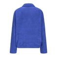 thumbnail image 5 of Womens Sherpa Fleece Fuzzy Sweatshirt Quarter Zip Long Sleeve Fluffy Soft Sweaters Winter Pullover with Pockets, 5 of 6