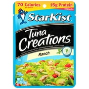 (4 pack) (4 Pack) StarKist Tuna Creations, Ranch, 2.6 Ounce Pouch