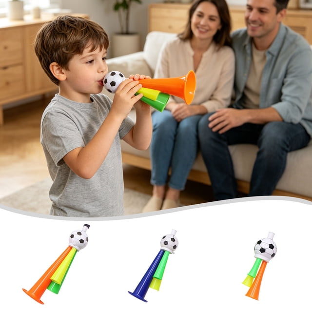 Fan Horn 3 Tone Horn Cheering Prop Sports Event Horn