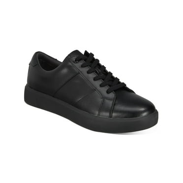 INC Mens Black Comfort Ezra Round Toe Platform Lace-Up Sneakers Shoes 10 M