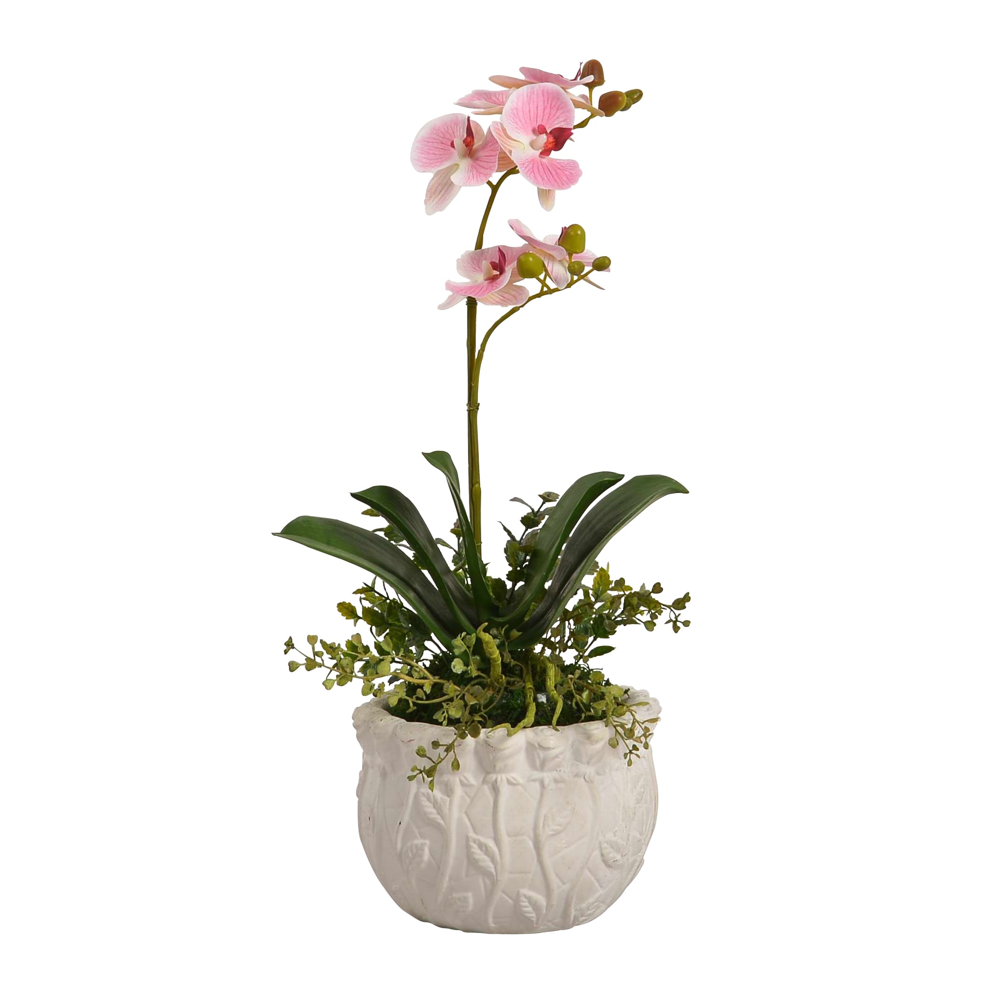 Jeco HD-BT079 Floral Arrangement with Resin Pot
