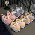 thumbnail image 6 of KANG Cute And Cozy Girls Slippers Warm Indoor Shoes With Thick Sole Cartoon Design Fuzzy Perfect For Kids, 6 of 6