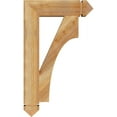 thumbnail image 3 of Ekena Millwork 4"W x 18"D x 30"H Westlake Arts & Crafts Rough Sawn Bracket, Western Red Cedar, 3 of 4