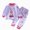 G167-Purple, variant on masbird Cotton 2 Piece Pajamas Boys Girls Long Sleeve Sets Toddler Pjs Kids Sleepwear Sets 6-12 Months 12-24 Months 2t 3t 4t 5t 6t 7t 8t 9t(Brown,6-7 Y)